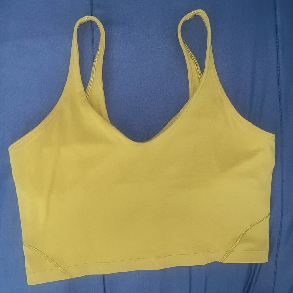 🍋 LIKE NEW Lululemon Align Tank Top (A/B Cup) - Auric Gold - Sz 12